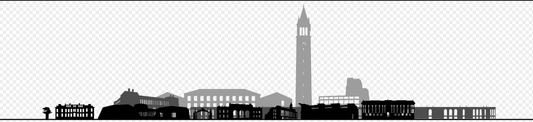 University of California, Berkeley - Wooden Cutout Art